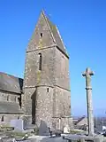 Le clocher de Sainte-Pétronille.