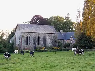 L'ancien prieuré de la Futaie.