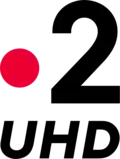 Logo de France 2 UHD depuis le 23 janvier 2024.