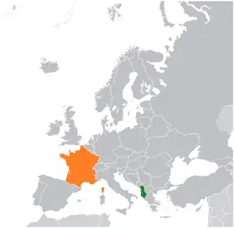 France et Albanie