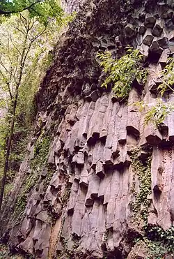 Les orgues basaltiques.