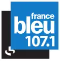 Logo de France Bleu 107.1 du 26 août 2015 au 28 août 2016