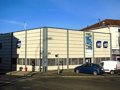 Siège de France Bleu Gascogne, au 13 place Jean-Jaurès à Mont-de-Marsan.