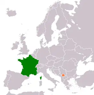 France et Kosovo