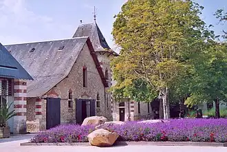 La cour de la ferme.