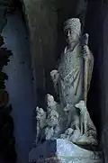 Statue de Saint Blaise.