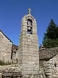 Le clocher de tourmente de la Fage.