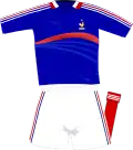 Maillot de l'équipe de France à domicile