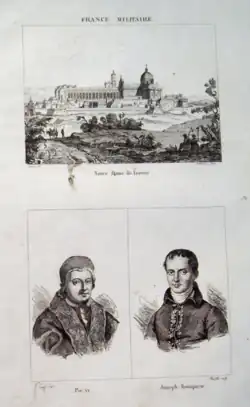 lieux et protagonistes in France militaire de 1797.