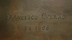 signature de Francesco Curradi