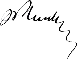 signature de Francis de Plunkett