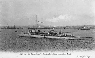 illustration de Francisque (contre-torpilleur)