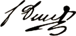 signature de Francisque Duret