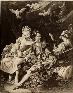 François Boucher, Pastorale, vers 1750