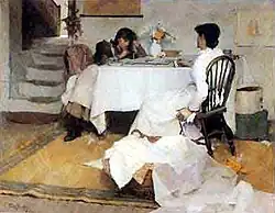 Domino!, 1886, huile sur toile.