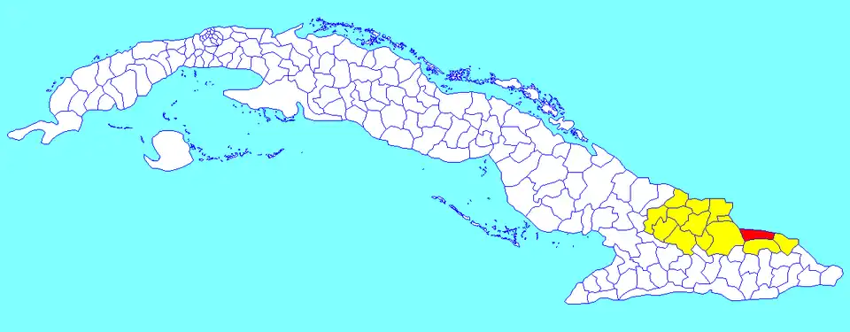 Municipalité de Frank País dans la province de Guantánamo