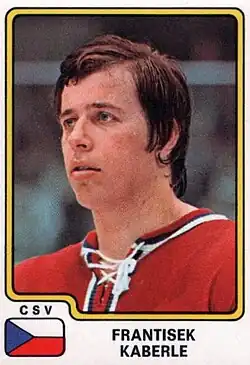 Description de l'image Frantisek Kaberle Panini 1979.jpg.