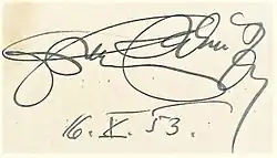 signature de Franz Salmhofer