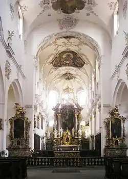 Maître-autel,  église franciscaine d'Überlingen.