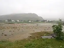 Børhesten depuis l'aire de restauration de la Fv808.