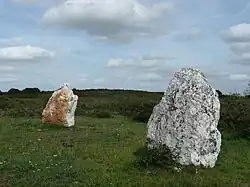 Alignement de menhirs de Bennefraye.
