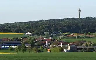 Freihausen, sur le  Jura franconien.