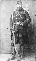 Soldat de la Garde nationale en 1870.