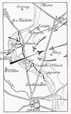 La percée de la Division marocaine sur la crête de Vimy