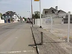 La borne dans son environnement.