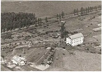 La fosse Saint-Aybert en 1949.