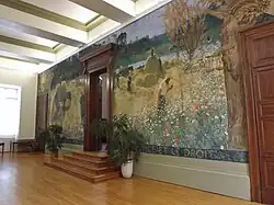 Les Travaux des champs - la justice et le droit, palais de justice de Chambéry.