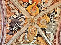 Tétramorphe des quatre Évangélistes.