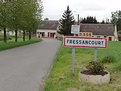 Entrée de Fressancourt.