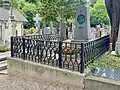 Tombe de Nicholas Lenau au cimetière de Weidling, près Klosterneuburg