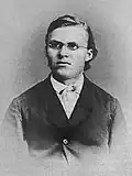 Nietzsche en 1864 à l'âge de 19 ans.