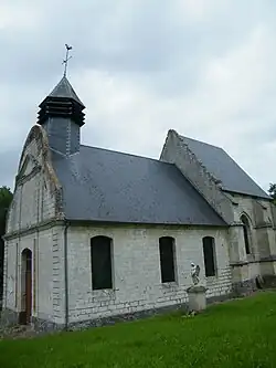L'église Saint-Pierre de Frohen-sur-Authie.
