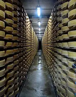 Affinage (gruyères)