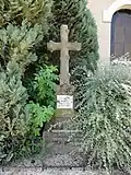 Croix souvenir cimetière.