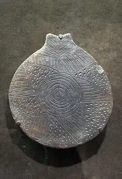 Objet cycladique du type «&nbsp;poêle à frire&nbsp;», 16&nbsp;cm, -2800 / -2700.