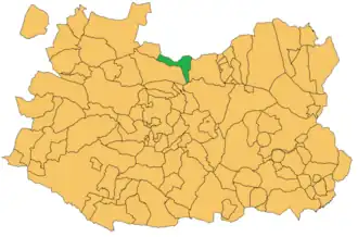 Localisation de Fuente el Fresno