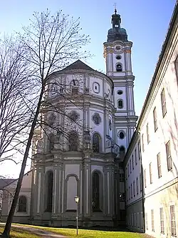 Côté est de l'église