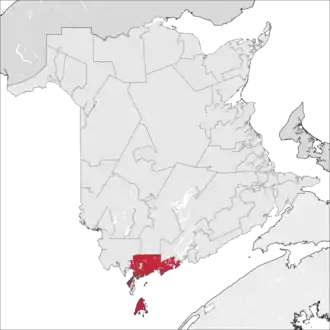 Carte de la circonscription