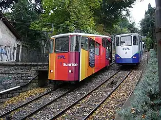 Image illustrative de l’article Funiculaire Lugano-Ville – Lugano-Gare
