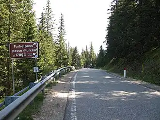 Image illustrative de l’article Col Furcia