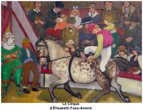 "Le cirque" (1919)Élisabeth Fuss-Amoré