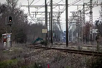 La gare sera située à environ 1&nbsp;km de celle déjà existante de Labège-Innopole.
