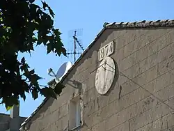 Cadran solaire de 1874.