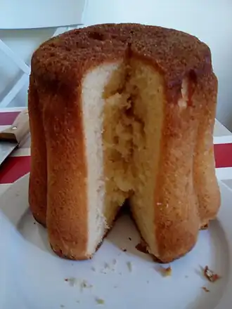 Gâteau battu.