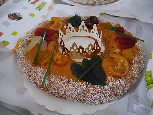 Gâteau des Rois, Provence.