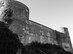 Façade est du château